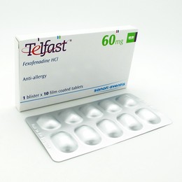 テルファスト(抗アレルギー薬)